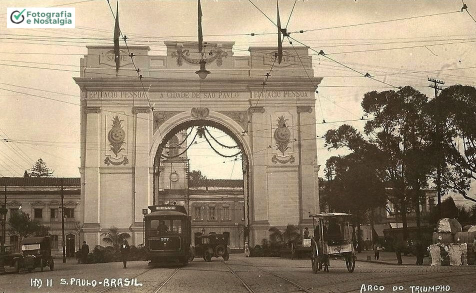 Arco da Triunfo, São Paulo, Brasil
