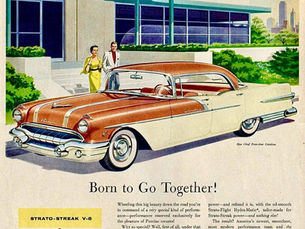 Propaganda "Pontiac Star Chief", 1956, Pontiac, Estados Unidos