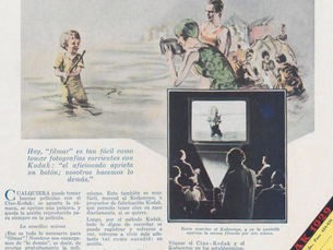 Propaganda "Cine Kodak", Kodak, Argentina