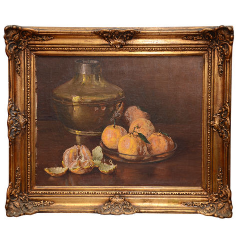 Natureza morta com frutas e tacho (Natureza morta com frutas e tacho) - Adolfo Fonzari