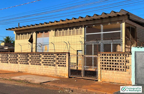 Antiga instalação de apoio aos trólebus da Transerp, Vila Virgínia, Ribeirão Preto, São Paulo, Brasil