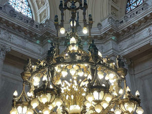 Lustre do Salão Azul / Araña del Salón Azul, Congreso de la Nación Argentina, Buenos Aires, Argentina