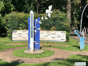 Marco da Paz, Parque Infantil / Praça Major Abel Fortes, Araraquara, São Paulo, Brasil