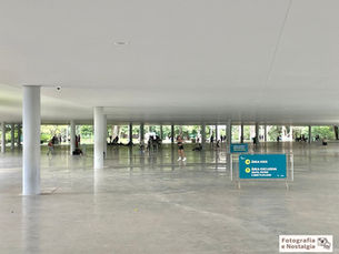 Imagens da Marquise do Parque do Ibirapuera, São Paulo, Brasil