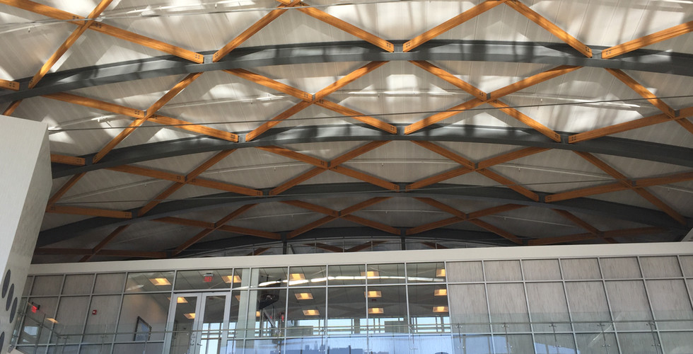 Marion Airport Lamboo Structure