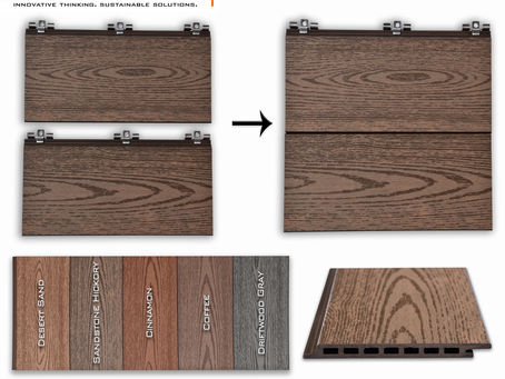 LambooFusion™ Bamboo Plastic Composite Cladding