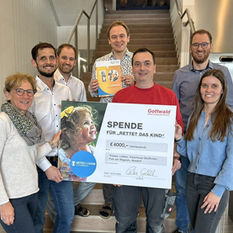 Spendenübergabe an Rettet das Kind NÖ