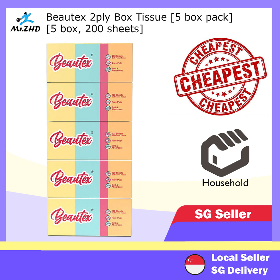 Beautex 2ply Box Tissues