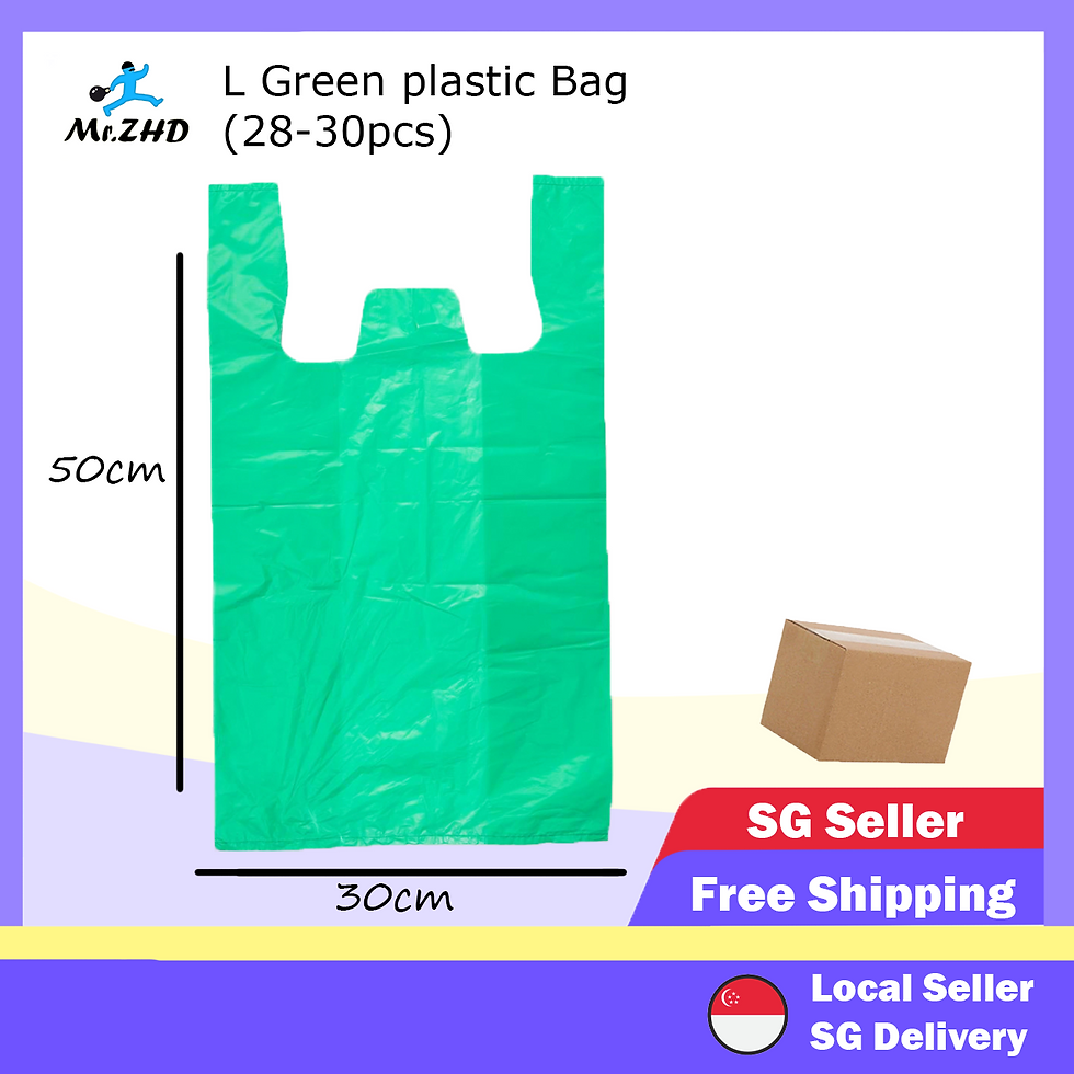 Thumbnail: Green Plastic Bag Large