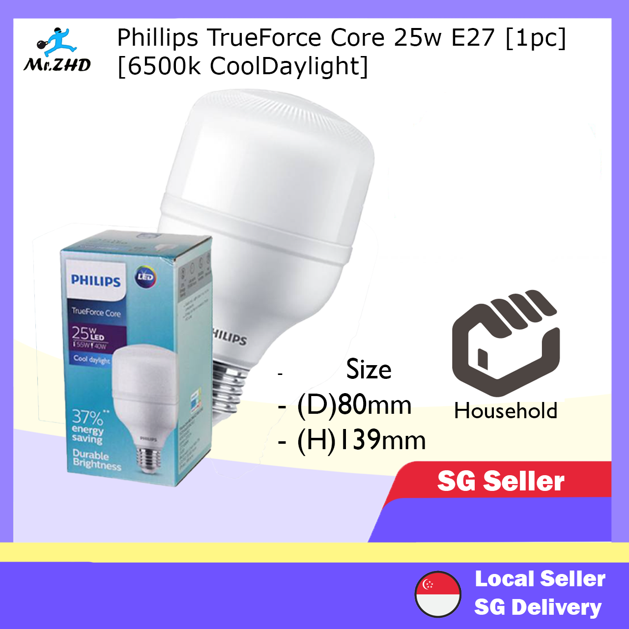 灯泡 Phillips TrueForce Core LED