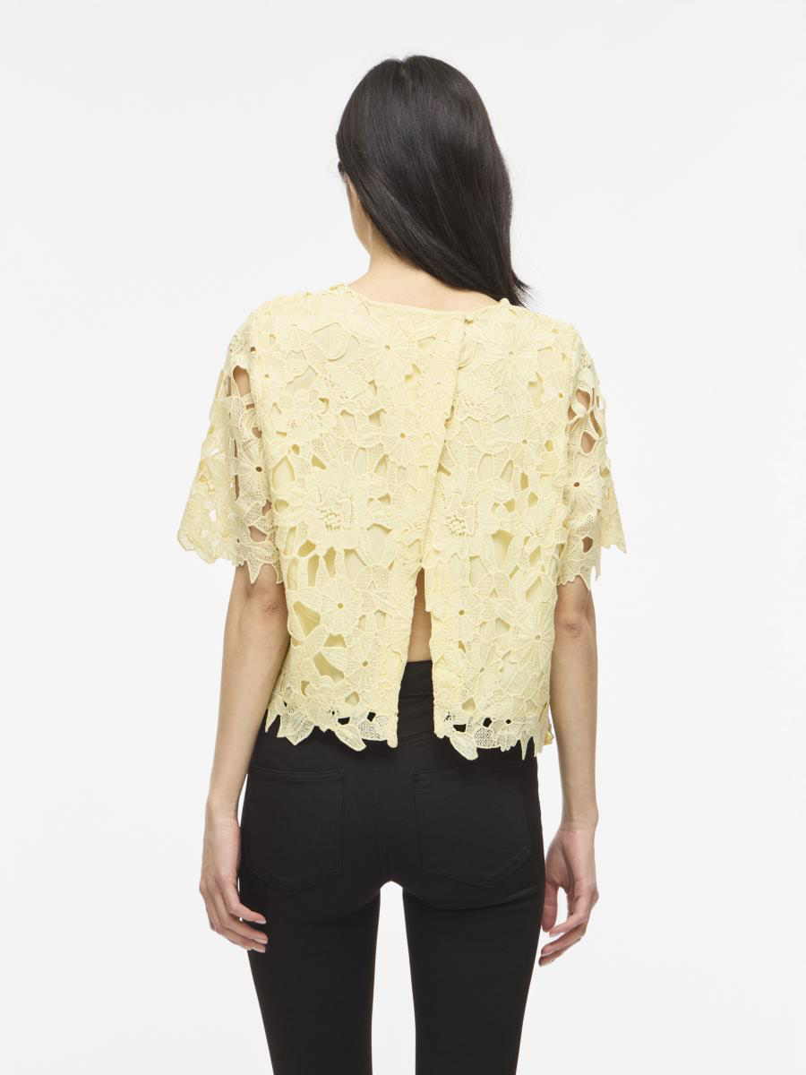 Thumbnail: 68806 Gele t-shirt visienna Vila