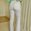 Thumbnail: 66260 Witte jeans bootcut model 'Jade' van Para Mi