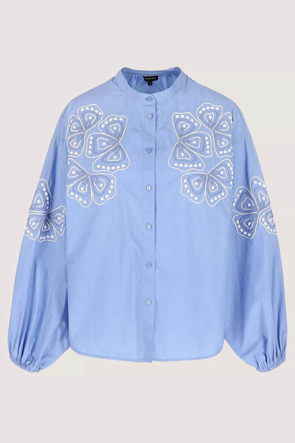 Thumbnail: 69662 Blauwe blouse judeas Mayerline