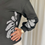 Thumbnail: 65207 Zwarte sweater met bloemmotief in pailletten Senso
