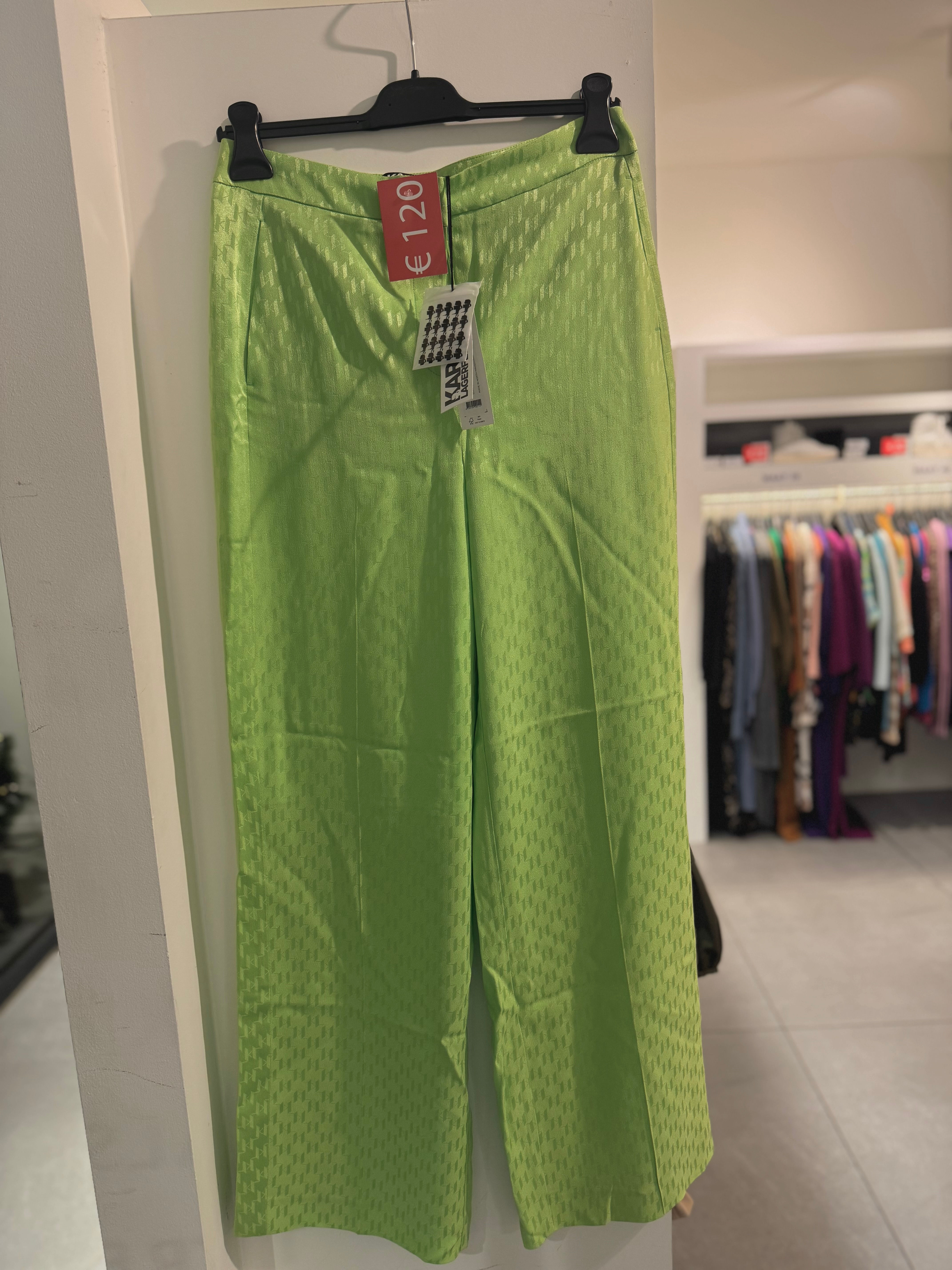 59775 Groene broek Karl Lagerfeld