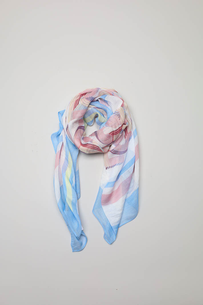 65957 Sjaal in pastelkleuren Liu Jo