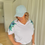 Thumbnail: 68370 Wit t-shirt met v-hals dikkere kwaliteit fantasie op schouders Mayerline