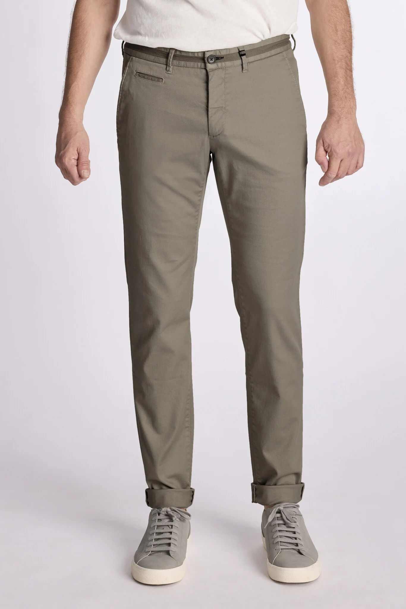 70196 Grijze broek ' sidney' Zilton