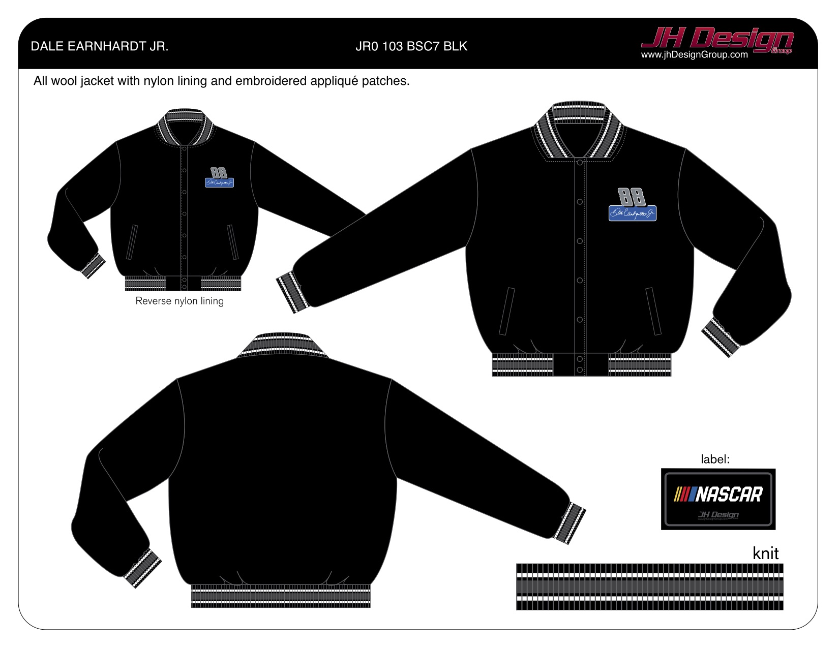 JR0 103 BSC7 BLK