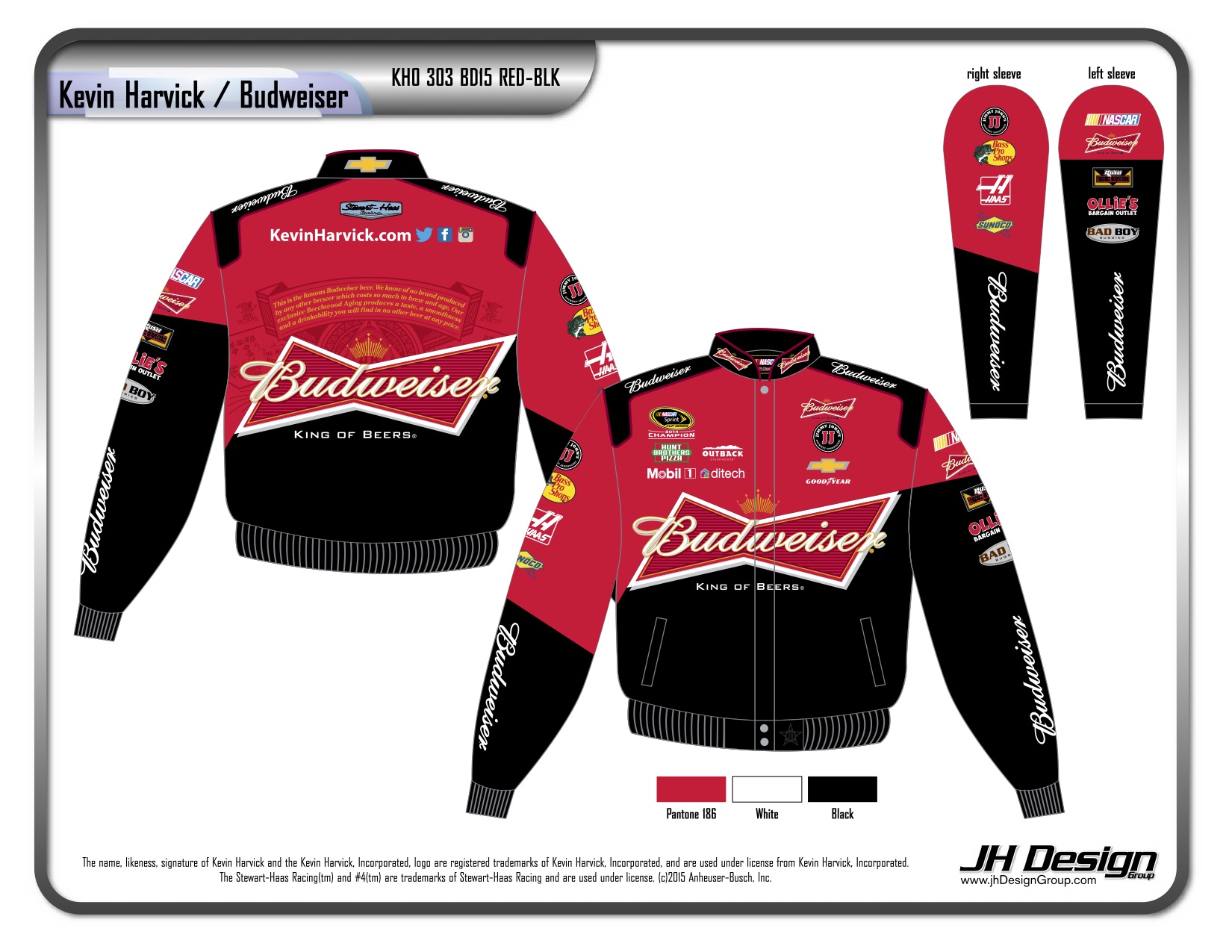 KH0 303 BD15 RED-BLK