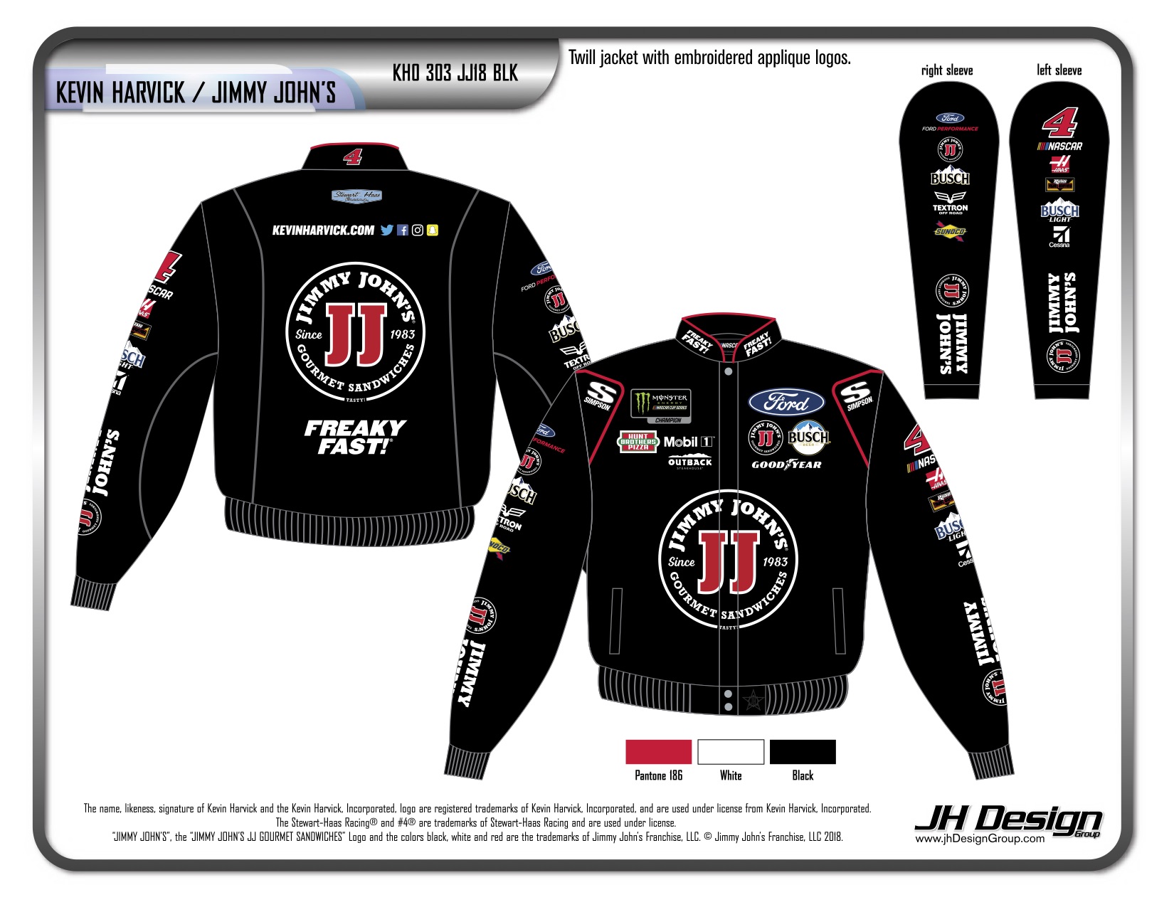 KH0 303 JJ18 BLK