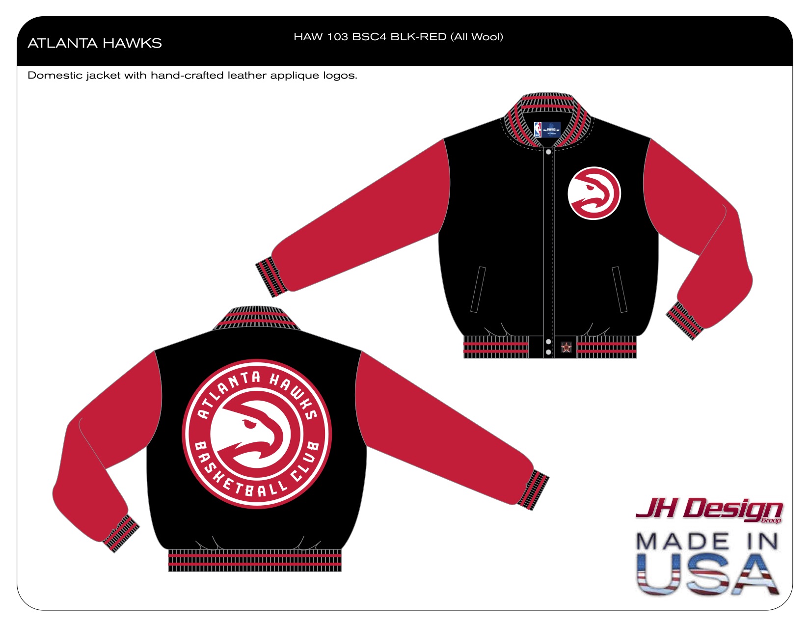 HAW 103 BSC4 BLK-RED