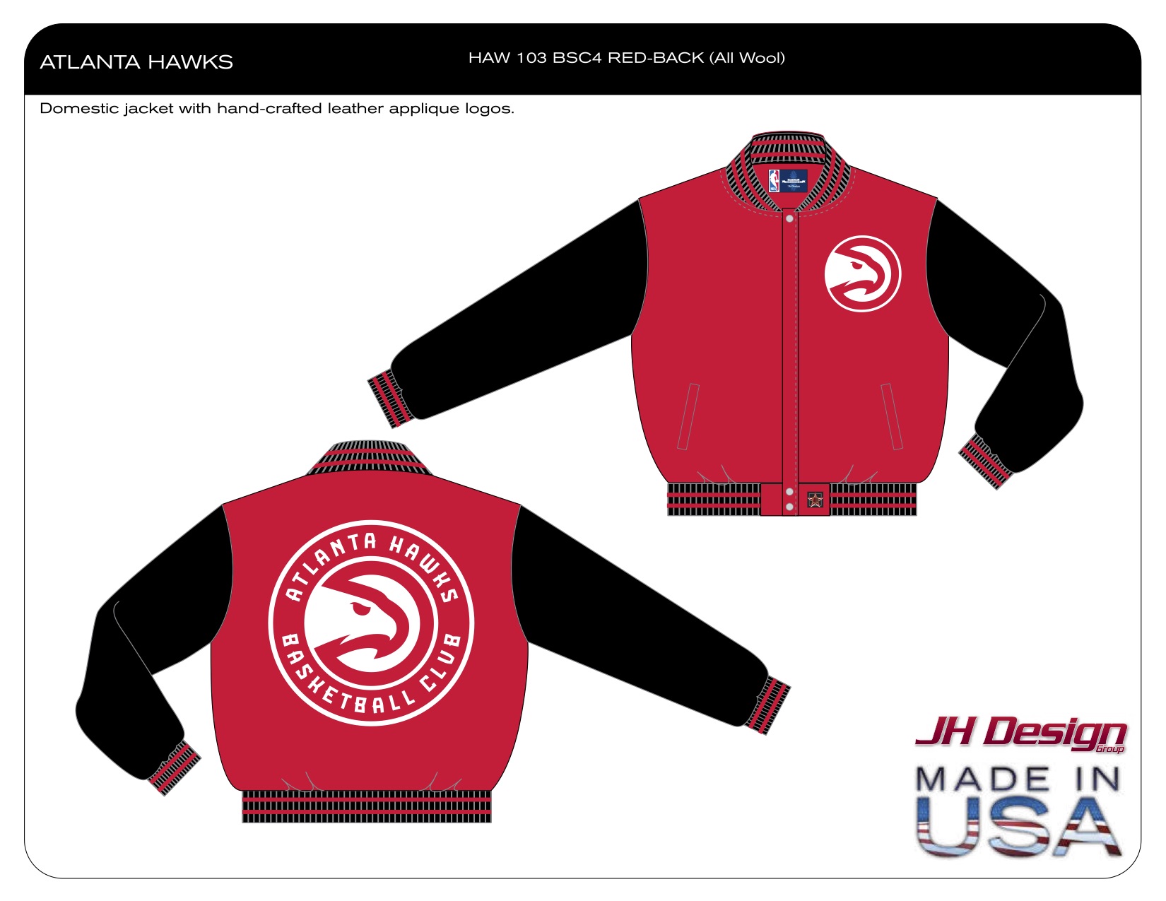 HAW 103 BSC4 RED-BLK