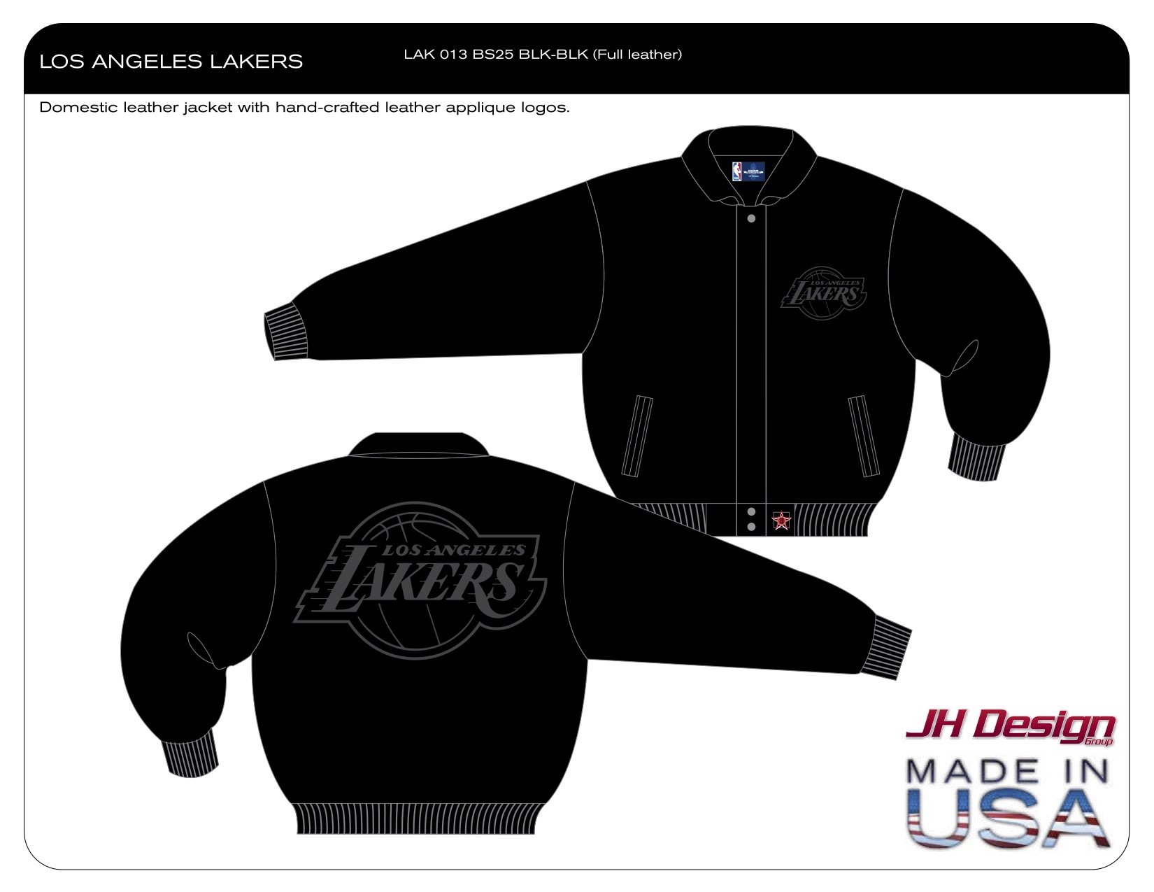 LAK 013 BS25 BLK-BLK