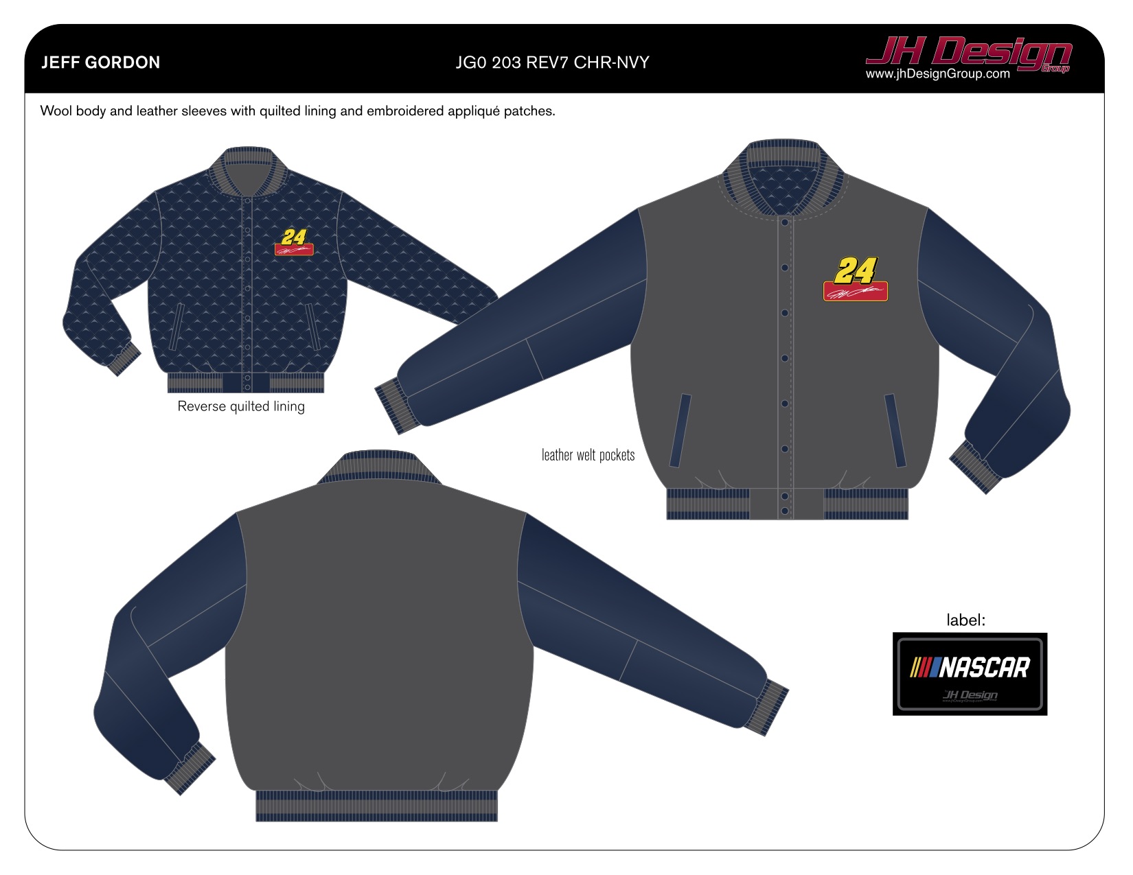 JG0 203 REV7 CHR-NVY