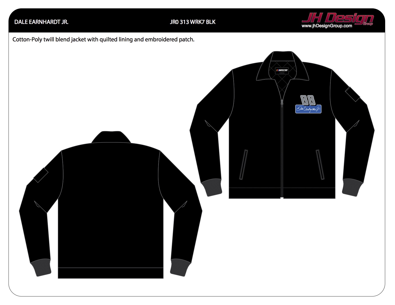 JR0 313 WRK7 BLK
