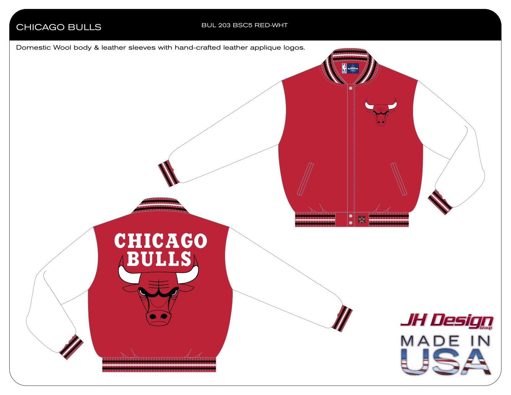 BUL 203 BSC5 RED-WHT