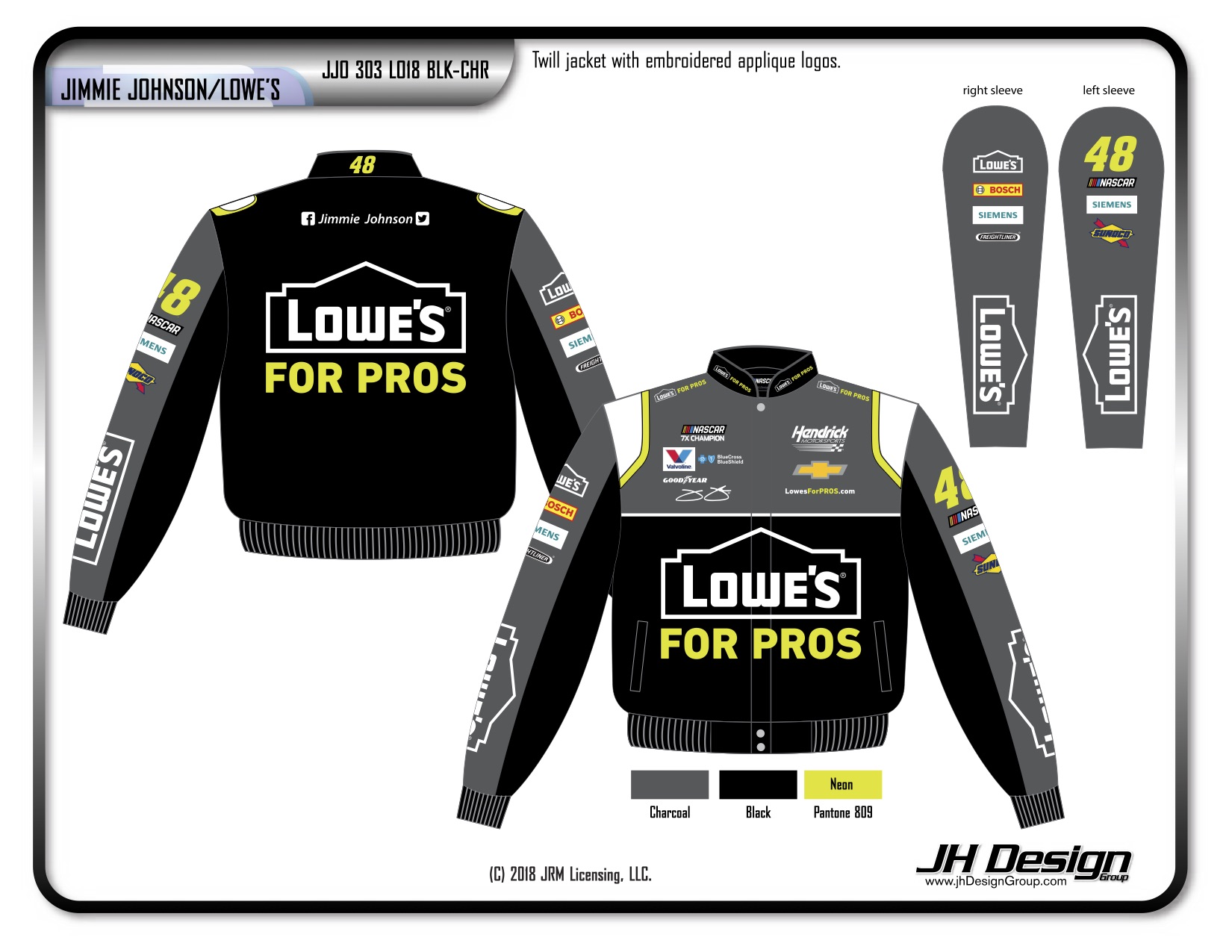 JJ0 303 LO18 BLK-CHR