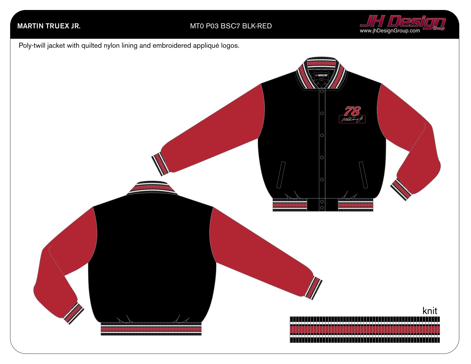 MT0 P03 BSC7 BLK-RED