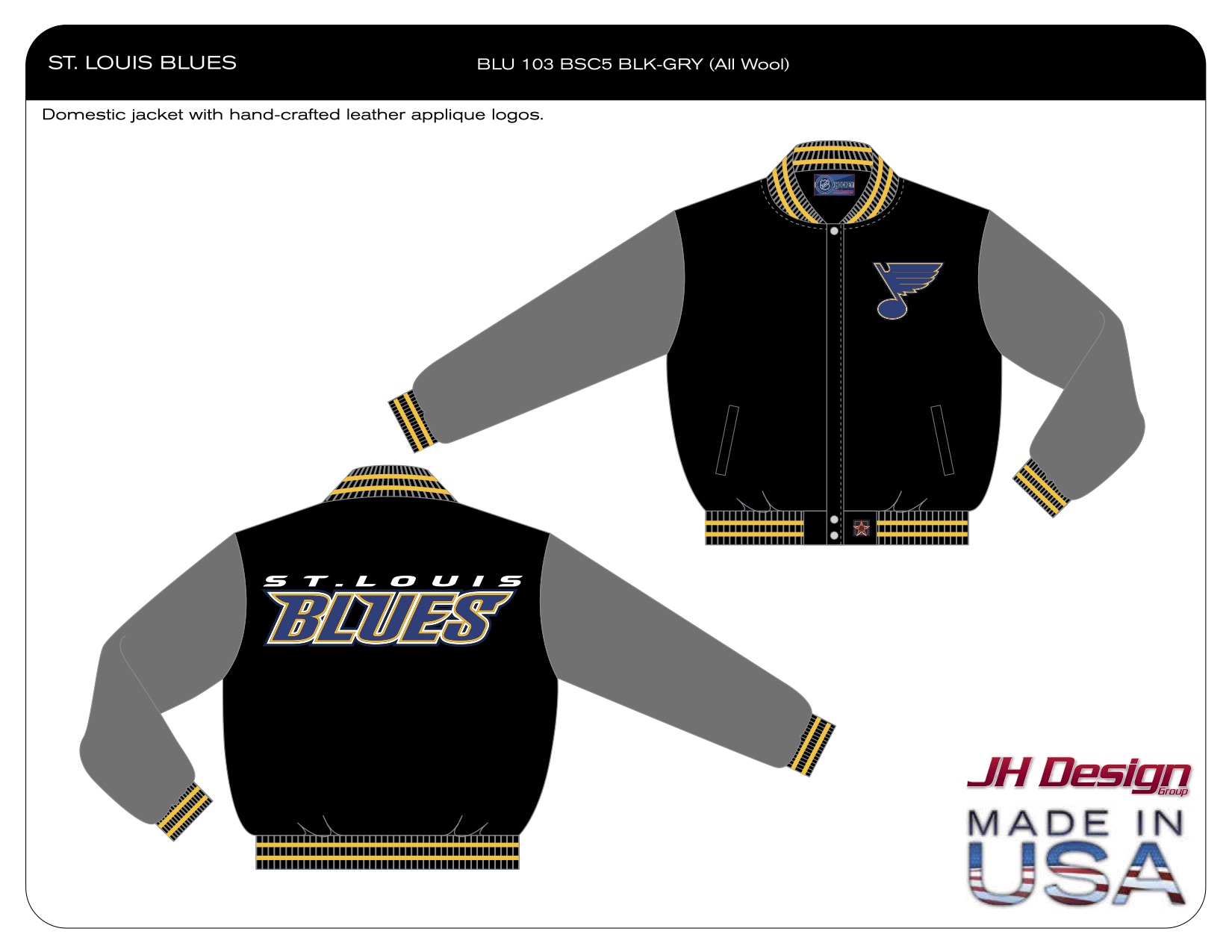 BLU 103 BSC5 BLK-GRY