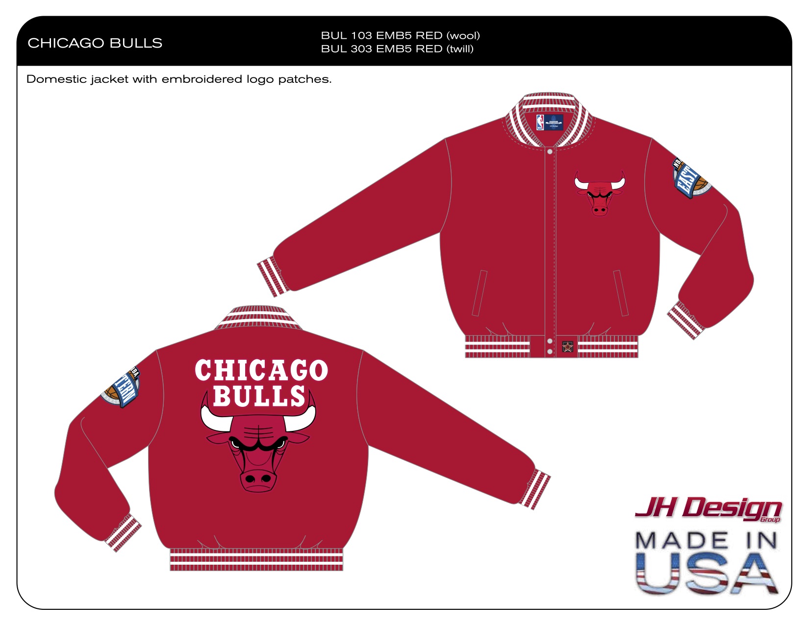 BUL 103 EMB5 RED