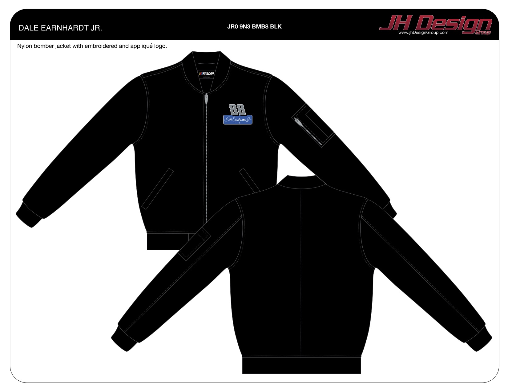 JR0 9N3 BMB8 BLK