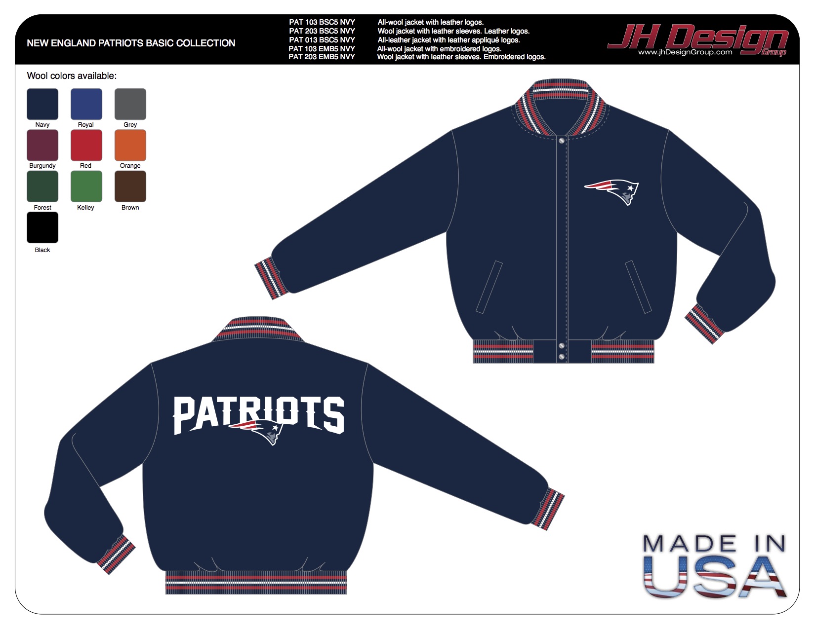 PAT 103 BSC5 NVY