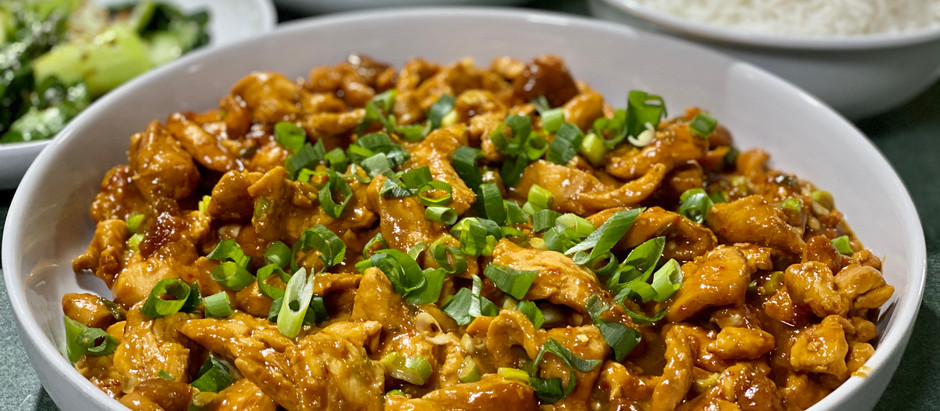Sticky Peanut Butter Chicken