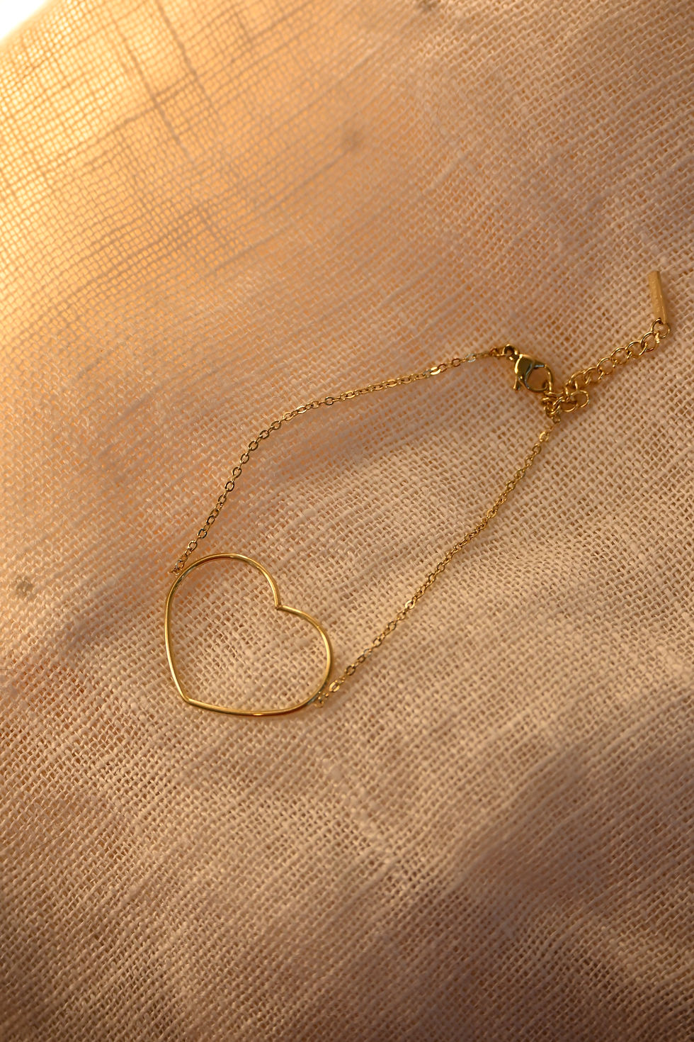 Thumbnail: Little Golden Love Bracelet-Goud/zilver