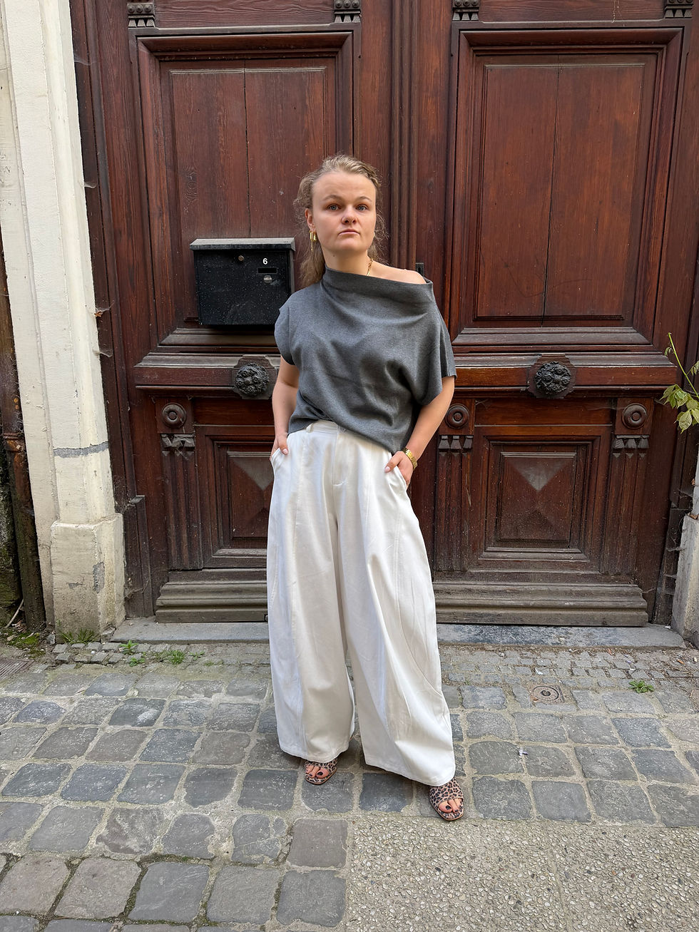 Thumbnail: Marley Balloon Pantalon White