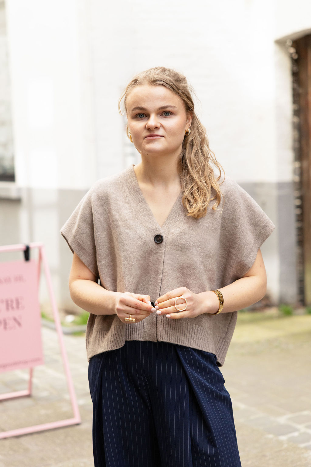 Rianne Cardigan Taupe