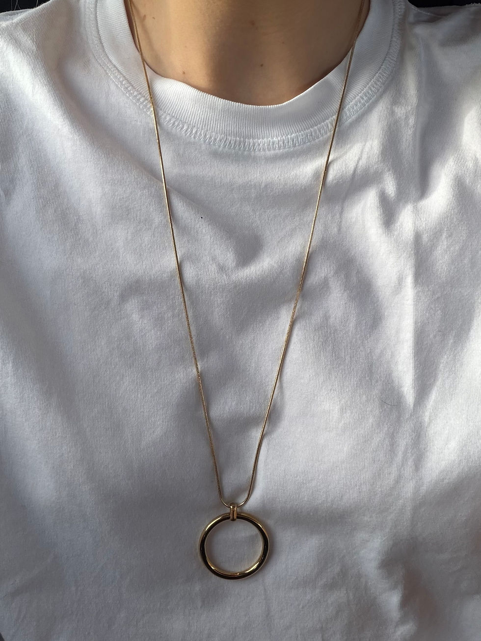 Thumbnail: Bella Circle Necklace