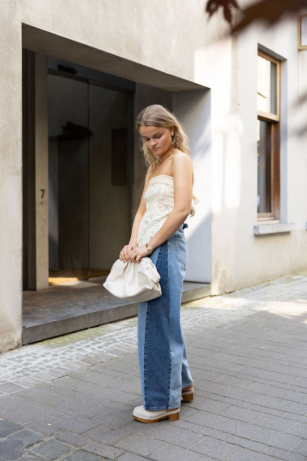 Thumbnail: Flo Barrel Jeans