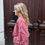 Thumbnail: Sanne Open Back Sweater Pink&Red