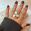 Thumbnail: Amaya White Stone Ring