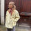 Thumbnail: Julie Oversized Blazer Butter Yellow