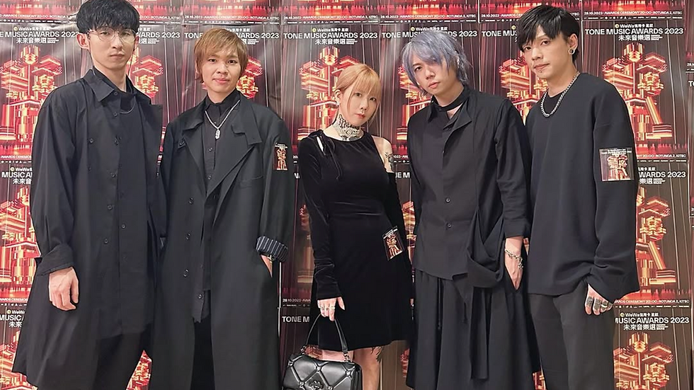 instinct of sight full member, fred, waiself, N.O.A, dekezia, EVIN (left to right)