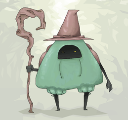 Digital drawing of gnome