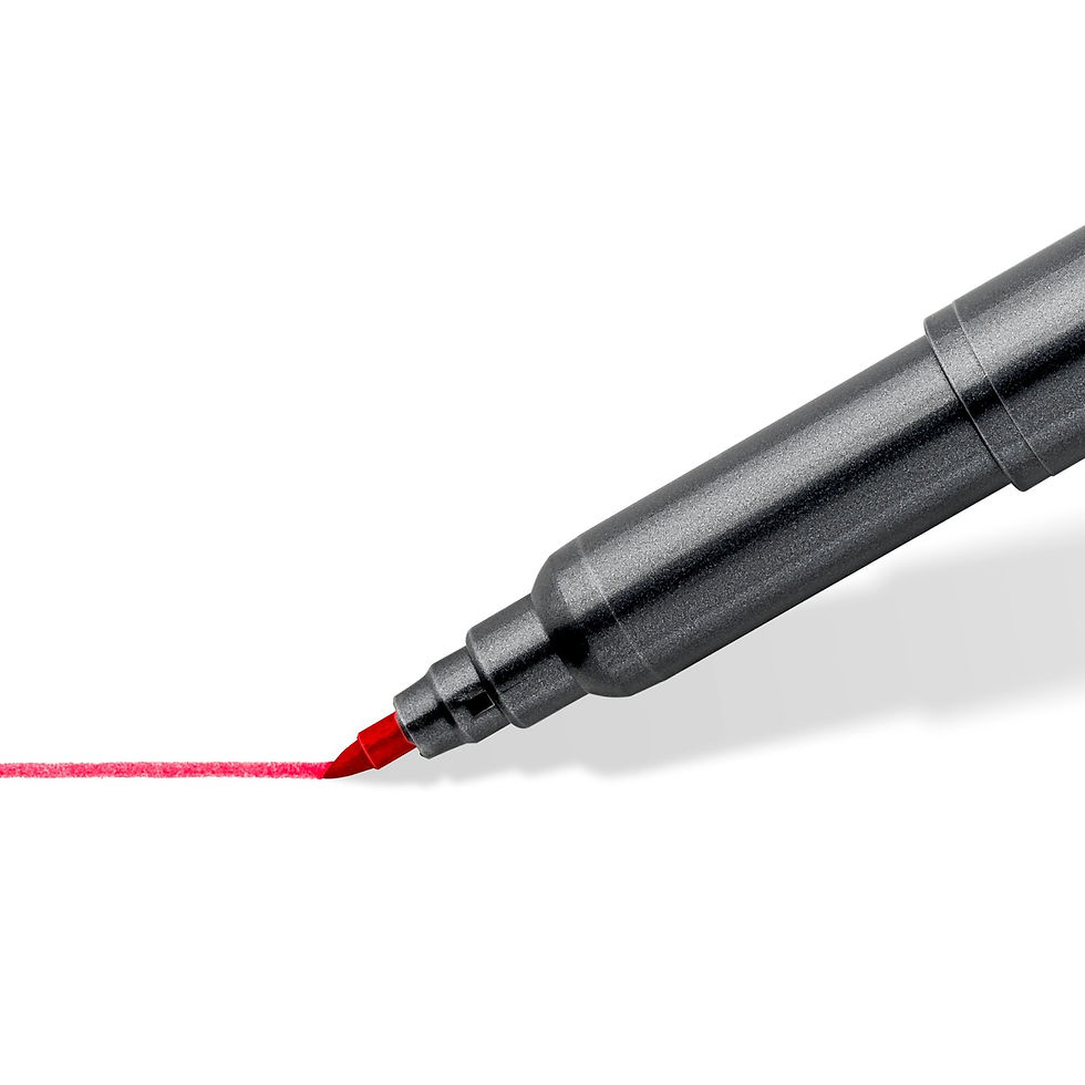 Thumbnail: Double ended water colour brush pen 3001