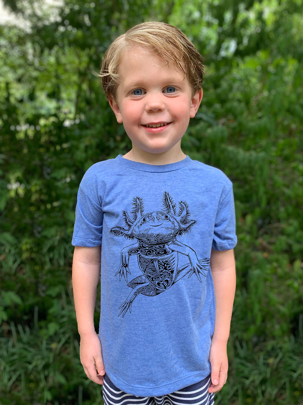 Thumbnail: Toddlers Axolotl Super Soft Tri-blend Tee